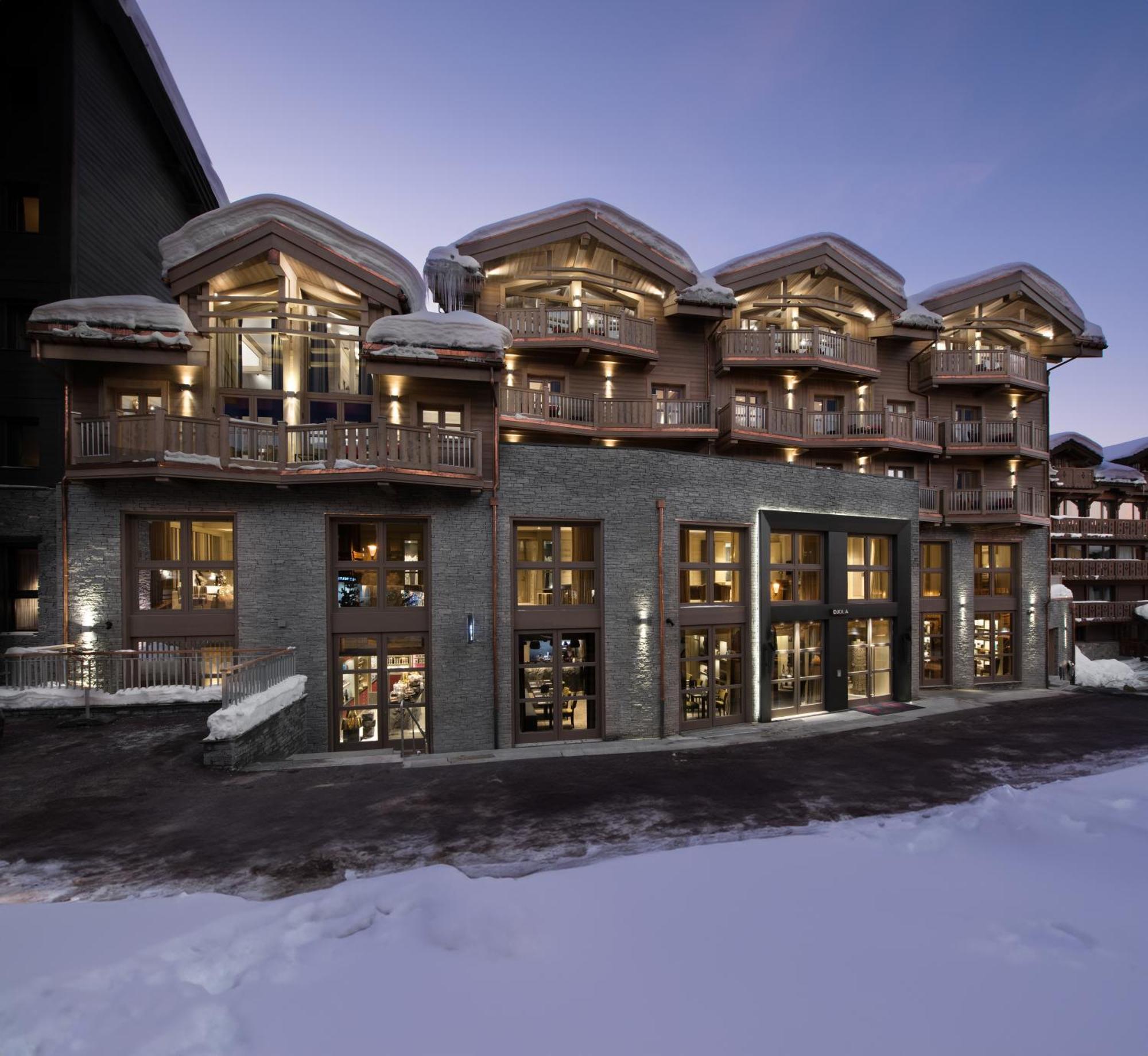 Le K2 Djola Hotel Courchevel Bagian luar foto